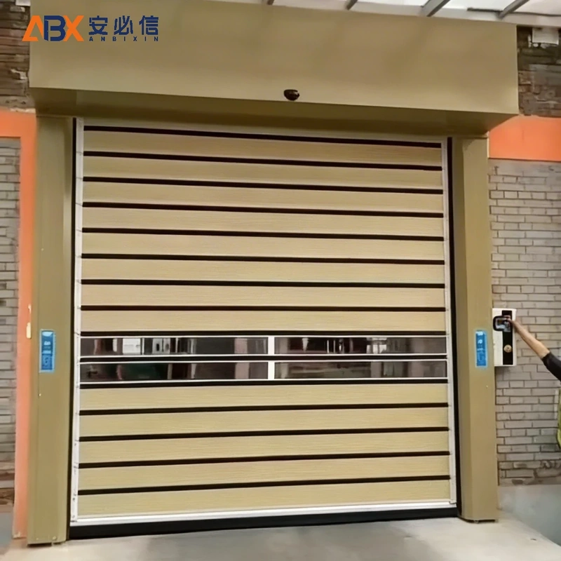 张掖市螺旋式快速门